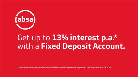 absa fixed deposit interest rates